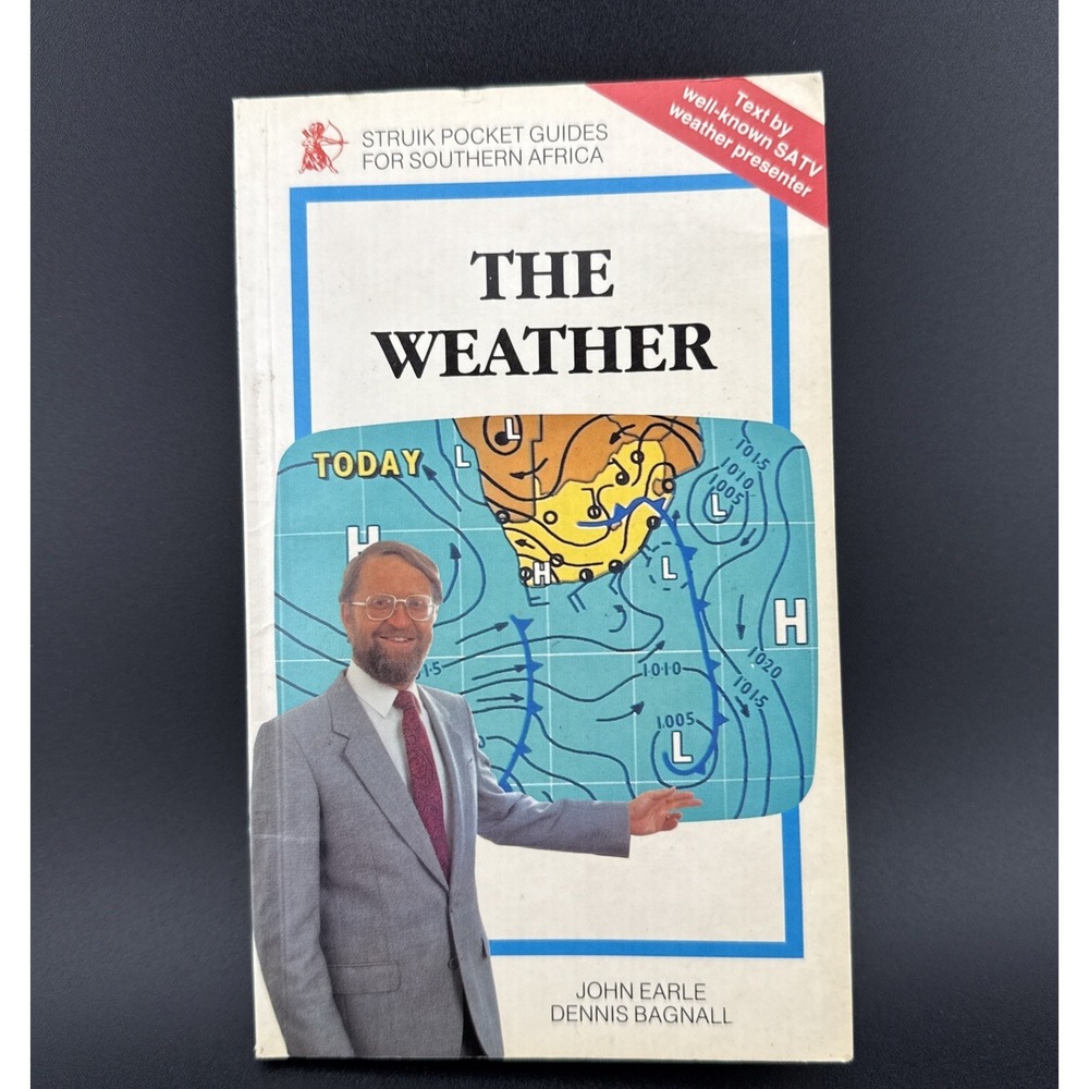 Vintage Southern Africa Weather Book Pocket Guides 1990 1st Ed Struik Rare